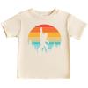 CAOMP Bigfoot Retro T-Shirt for Youth Toddler and Baby Bigfoot Retro Kids Athl Heather 18 M #01216 view 1