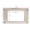 Chaparral Boat Blank Stereo Remote Plate 41.00032 | Stainless Steel view 4