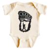 CAOMP Bigfoot American Flag T-Shirt for Youth Toddler and Baby Bigfoot American Flag Kids White 4T #01213 view 1