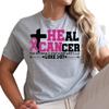 Heal Cancer for Nothing is Impossible With God Luke 1:57 Shirt, Cancer Team Shirt, Motivational Shirt, Inspirational Shirt, S3705 (XXL, Classic Grey) view 2