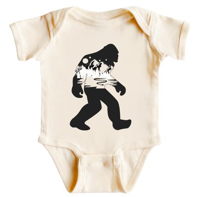 CAOMP Bigfoot Midnight T-Shirt for Youth Toddler and Baby Bigfoot Midnight Kids Athl Heather 5-6T #01220