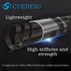 CUEDESG Carbon Fiber Pool Cue Stick 10.5mm/11.8mm/12.5mm,Low Deflection Pool Stick with Rare Wood Butt,Professional Cue Stick with Box Case(Rengas_11.8mm) view 3