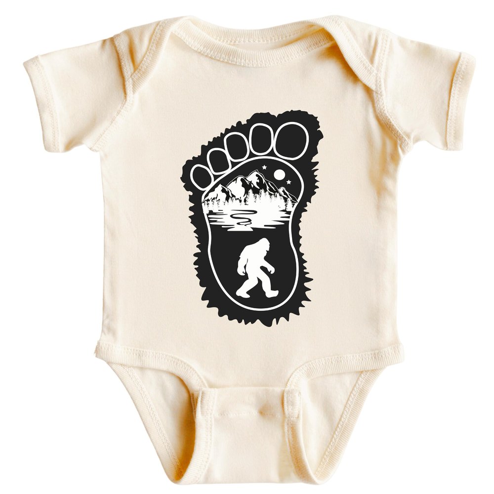 CAOMP Bigfoot Midnight T-Shirt for Youth Toddler and Baby Bigfoot Midnight Kids Athl Heather 4T #01219