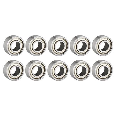 Exquisite Miniature Bearing 619/692 693 694 695 696 697 698 699zz Mini Ball Deep Groove Electric Nail Drill Machine Bearings (Color : 692ZZ 2X6X3MM, Size : 10PCS_ABEC-3)