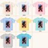 CAOMP Bigfoot American Flag T-Shirt for Youth Toddler and Baby Bigfoot American Flag Kids Caribbean 3T #01221 view 2