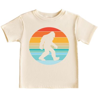 Bigfoot Retro T-Shirt for Youth Toddler and Baby Bigfoot Retro Kids Chill 12 M #01218