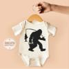 CAOMP Bigfoot Fishing T-Shirt for Youth Toddler and Baby Bigfoot Fishing Kids Light Blue Newborn #01223 view 4