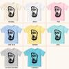 CAOMP Bigfoot Alien T-Shirt for Youth Toddler and Baby Bigfoot Alien Kids Athl Heather 12 M #01215 view 2