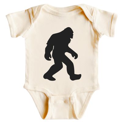 CAOMP Bigfoot T-Shirt for Youth Toddler and Baby Bigfoot Kids Light Blue Large #01217