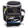 PBAW Pickleball Backpack Bag  Fits 2-4 Paddles, Vented Shoe Compartment, 14 Pockets, Fence Hook & Dual XL Bottle Holders  Lightweight Carry-On Gear Bag for Men & Women - Black/White view 1