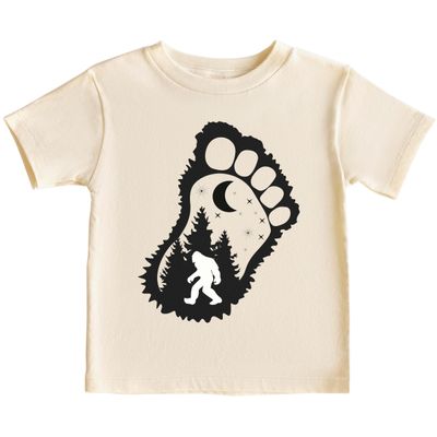 CAOMP Bigfoot Midnight T-Shirt for Youth Toddler and Baby Bigfoot Midnight Kids White Large #01212