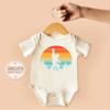 CAOMP Bigfoot Retro T-Shirt for Youth Toddler and Baby Bigfoot Retro Kids Natural Newborn #01216 view 4