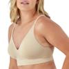 Bali Women's Wireless Bra, Comfort Revolution Modern Seamless Bra, Flex-to-Fit Wirefree Bra Taupe view 2