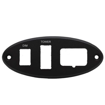 MasterCraft Boat Switch Plate 502295 | Tower Black