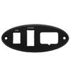 MasterCraft Boat Switch Plate 502295 | Tower Black view 1