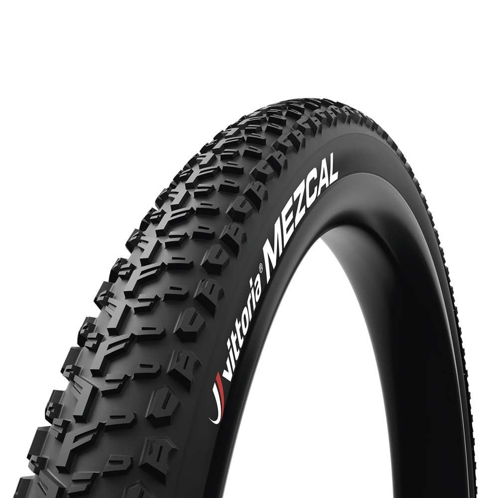 Vittoria Mezcal XC Mountain Bike Tire for Hardpack Terrain Conditions - XC-Trail TLR MTB Tire - Black (29x2.25)