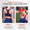 Essenclo Girls Clothing Athletic Sets Sleeveless Crop Tank Tops & Bike Shorts Cheer, Gymnastics, Volleyball Size 3-16 (5 Pcs) - E2108 - Set-7-13-14 view 4