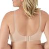 Bali Women's T-Shirt Bra, Ultimate Smoothing Underwire Bra, Lightweight Convertible Bra Almond view 3