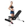 DF9600 Adjustable Flat Incline Decline Bench, Weight Training Exercise Bench for Home Use, Heavy Duty Rated for 650 lbs by Deltech Fitness