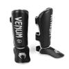 Venum Challenger Standup Shin Guards - Black/Silver view 2