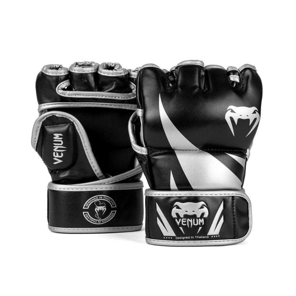 Venum Challenger 2.0 MMA Gloves - Black/Silver