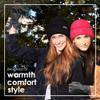 Nicole Miller Hat and Glove Set for Women Pack of 2 Winter Beanie Hats Soft & Faux Leather Gloves, Black L/XL view 2