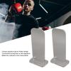 2Pcs Acrylic Boxing Glove Stand, Vertical Boxing Glove Display Stand Acrylic Gloves Holder, Vertical Boxing Gloves Display Rack Holder, Baseball Glove Display Holder Rack for view 2