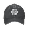 Custom Hat Custom Cowboy Hat Cool Dad Hat Personalized Gifts Black Custom Hat for Men Cowboy Hat view 1