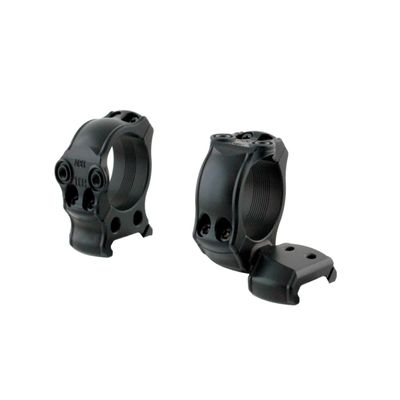 Spuhr Hunting Series 30mm Pick Cant Scope Rings, 1" Height, Dual Interface, Durable Mounting Solution (HPC30-25D)