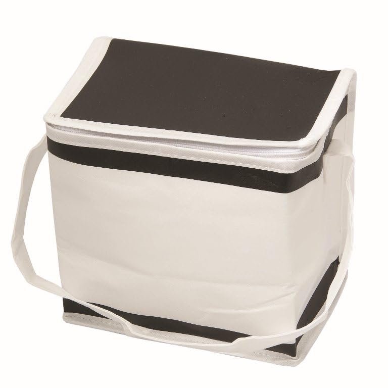 Arctic Shelf Cooler Bag - White/Black