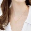 TGOLM Gold Plated Stainless Steel 999 Angel Number Pendant Necklace for Women view 2