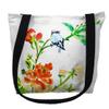 18 x 18 in. Blue Bird & Flowers Tote Bag - Large view 1