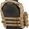Evike Airsoft - Matrix Level-1 Tactical Vest with Integrated Mag Pouches (Color: Desert Digital) view 3