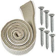 4.6 x 2.6 in. Round Low Profile Cable Hatch, Colonial White