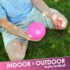 LMC Products Foam Football - 7.25" Easy Grip Small Football for Kids - Pink - Youth Size - Quality Soft Foam Toddler Footballs (Pink) view 4