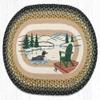 20 x 30 in. OP-116 Adirondack Loon Oval Patch view 1