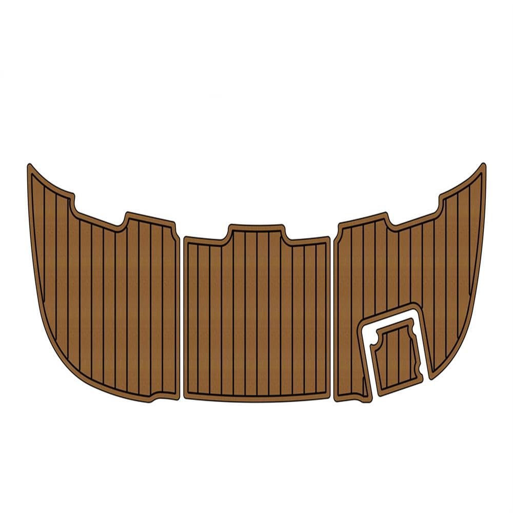 Algasan Boat EVA Faux Teak Decking Floor Compatible with 2006 Chaparral 310 Signature Swim Platform Boat EVA Foam Teak Deck Floor Pad Mat