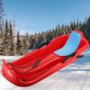 Two-Handle Children's SledgesTwo-Person Padded Sledges, Frost-Resistant and Wear-Resistant Sledges, Sledges with Backrests view 1
