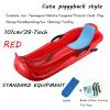 Two-Handle Children's SledgesTwo-Person Padded Sledges, Frost-Resistant and Wear-Resistant Sledges, Sledges with Backrests view 2