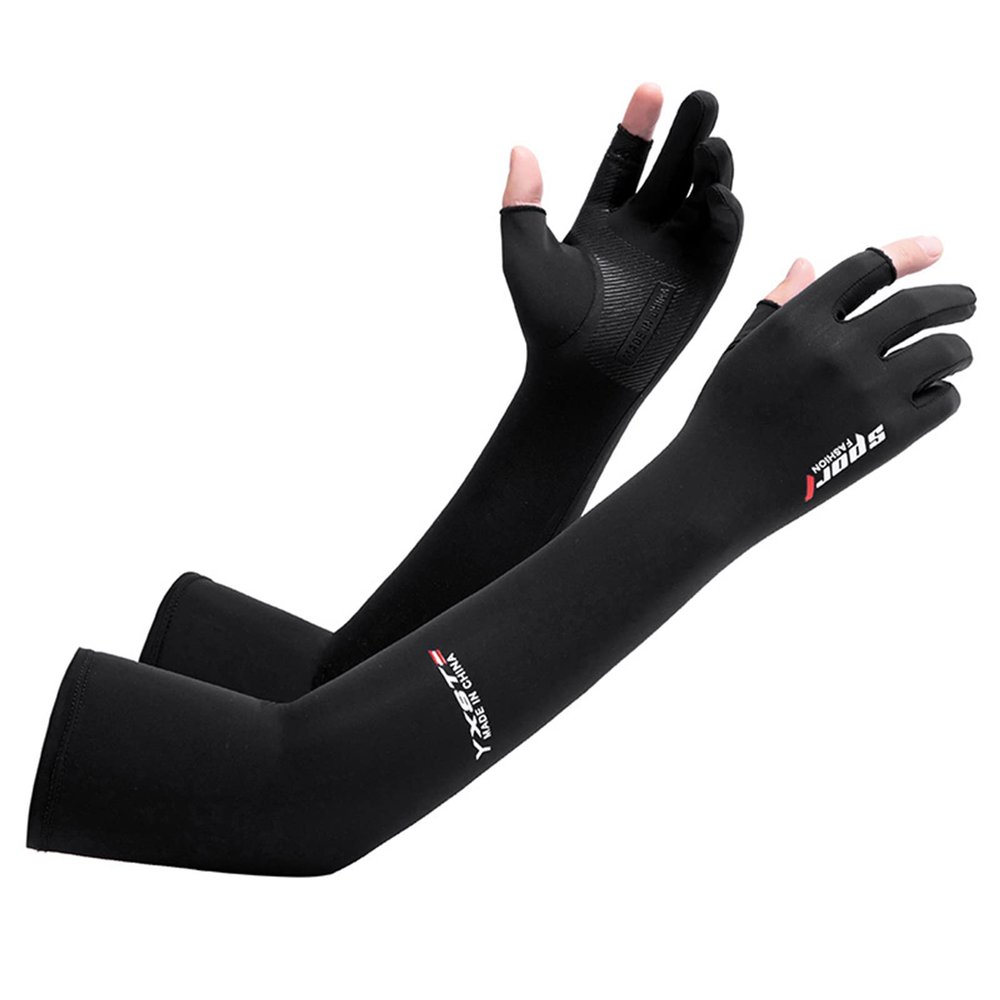 Cooling Arm Sleeves For Women Men UV Sun Protection Arm Sleeves Outdoor Activity Summer Arm Sleeves Ice Silk Arm Cover Sport