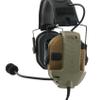 Hearangel Boom Microphone/Ken 2 Pin PTT Kit Compatible with Walker Earmuffs,Covert Ear Defender to Communicated Earmuff view 2