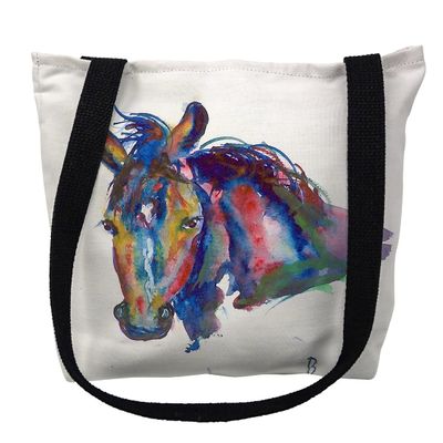 18 x 18 in. Nellie - Horse Tote Bag - Large