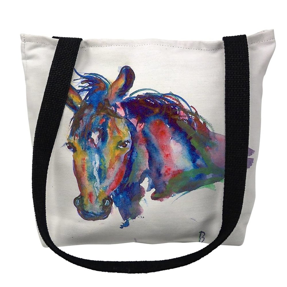 18 x 18 in. Nellie - Horse Tote Bag - Large
