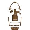 Algasan Boat EVA Faux Teak Decking Floor Compatible with 2018-2021 AXIS T22 Swim Platform Cockpit Pad Boat EVA Foam Teak Deck Floor Mat view 1