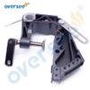 OVERSEE 63V-43111 & 63V-43112 Bracket Clamp Set for Yamaha Outboard Motor 9.9HP 15HP 2T Bracket Clamp Set 63V-43111-06-4D(Port Side) & 63V-43112-07-4D (Starboard Side) view 4