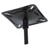 7 x 7 in. Kingpin Swivel Seat Mount with Spring E-Coated view 1