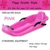 Two-Handle Children's Sledges, Two-Person Padded Sledges, Frost-Resistant and Wear-Resistant Sledges, Sledges with Backrests view 2