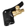 Bike Pump Adaptor, Dual Head Bike Track Pump Tyre Air Pump Valve Adapter Bicycle Pump Connector Head with Bleeder Valve view 3