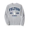 Felton Delaware DE Vintage Athletic Navy Sweatshirt view 1