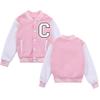 Icibgds Kids Varsity Jacket Boys Baseball Jacket Sports Outerwear Button Coat for Girls School Uniform view 1